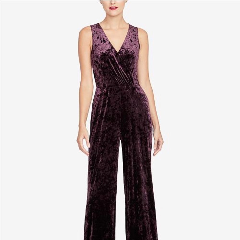 Velvet jumpsuit